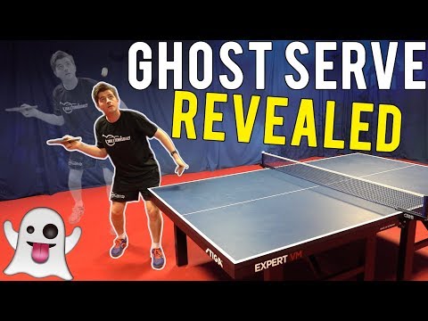 3 Steps To Master The Backspin GHOST SERVE | Table Tennis