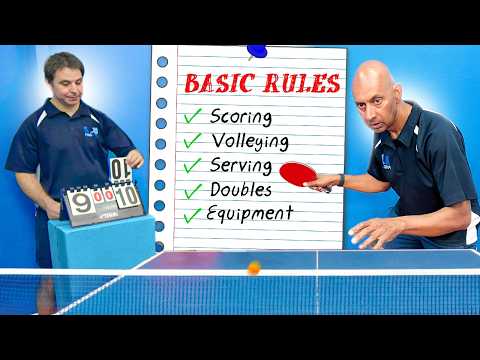 Basic Rules of Table Tennis | PingSkills