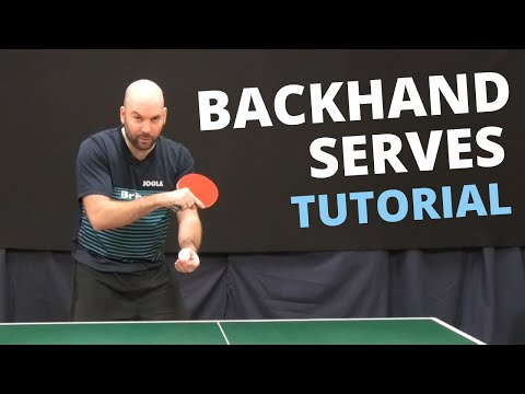 How to do top quality BACKHAND serves (with Craig Bryant)