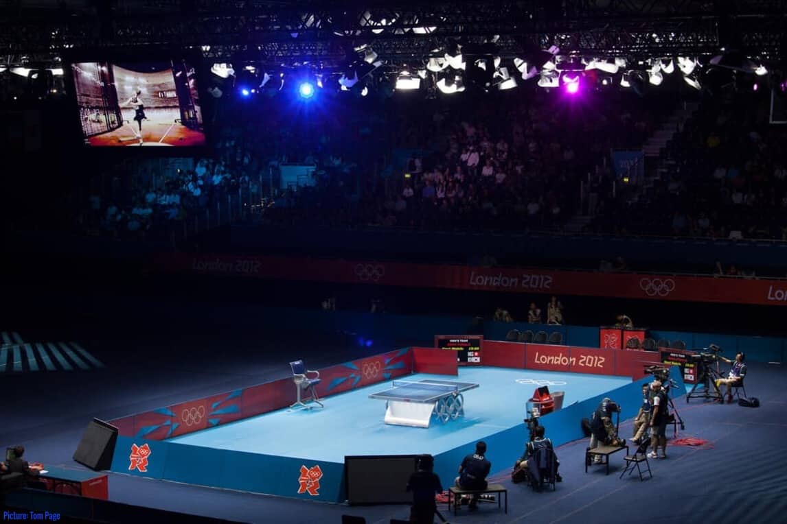 Table Tennis Dark Horse for the Most Popular Sport TABLE TENNIS ARENA