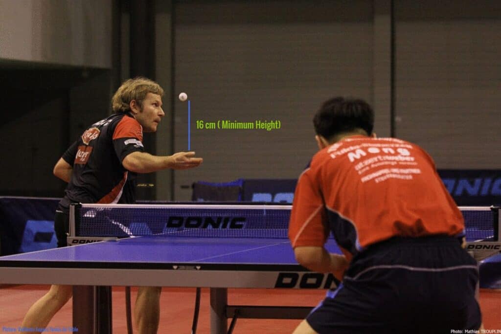 Ultimate Guide for Table Tennis Service Rules TABLE TENNIS ARENA