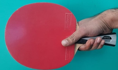 Table tennis deep shakehand grip