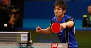 Chop block in table tennis