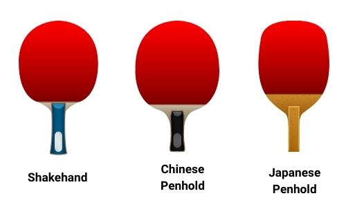 Types of ping pong paddles