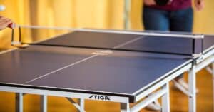 Stiga space saver ping pong table review
