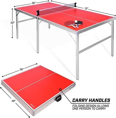 Go sports ultra-compact foldable table