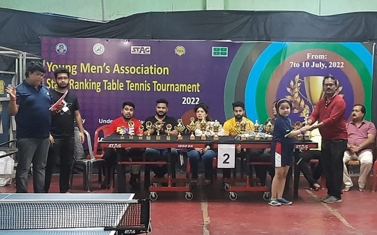 My daughter becomes champion in a state level tournament