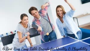 6 most reputable ping pong table brands