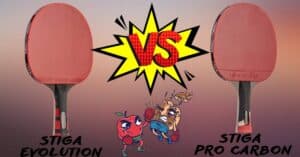 Stiga evolution vs pro carbon, a head-to-head comparative analysis