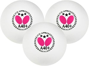 Butterfly A40+ balls
