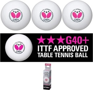 Butterfly G40+ table tennis ball