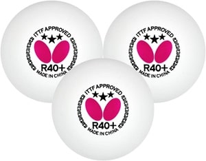 Butterfly R40+ table tennis balls