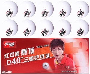 DHS d40+ 3 star table tennis balls