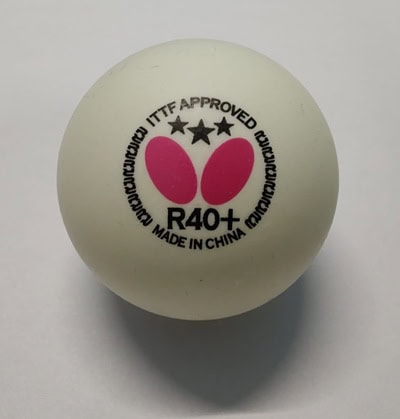 Butterfly R40+ table tennis ball