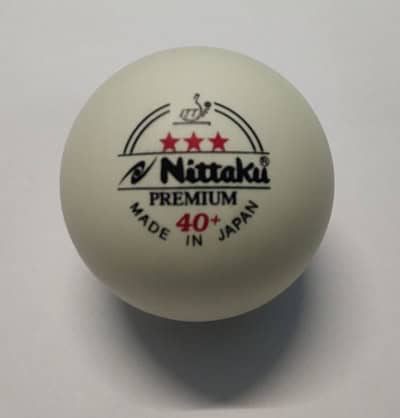 Nittaku Premium 40+ table tennis ball